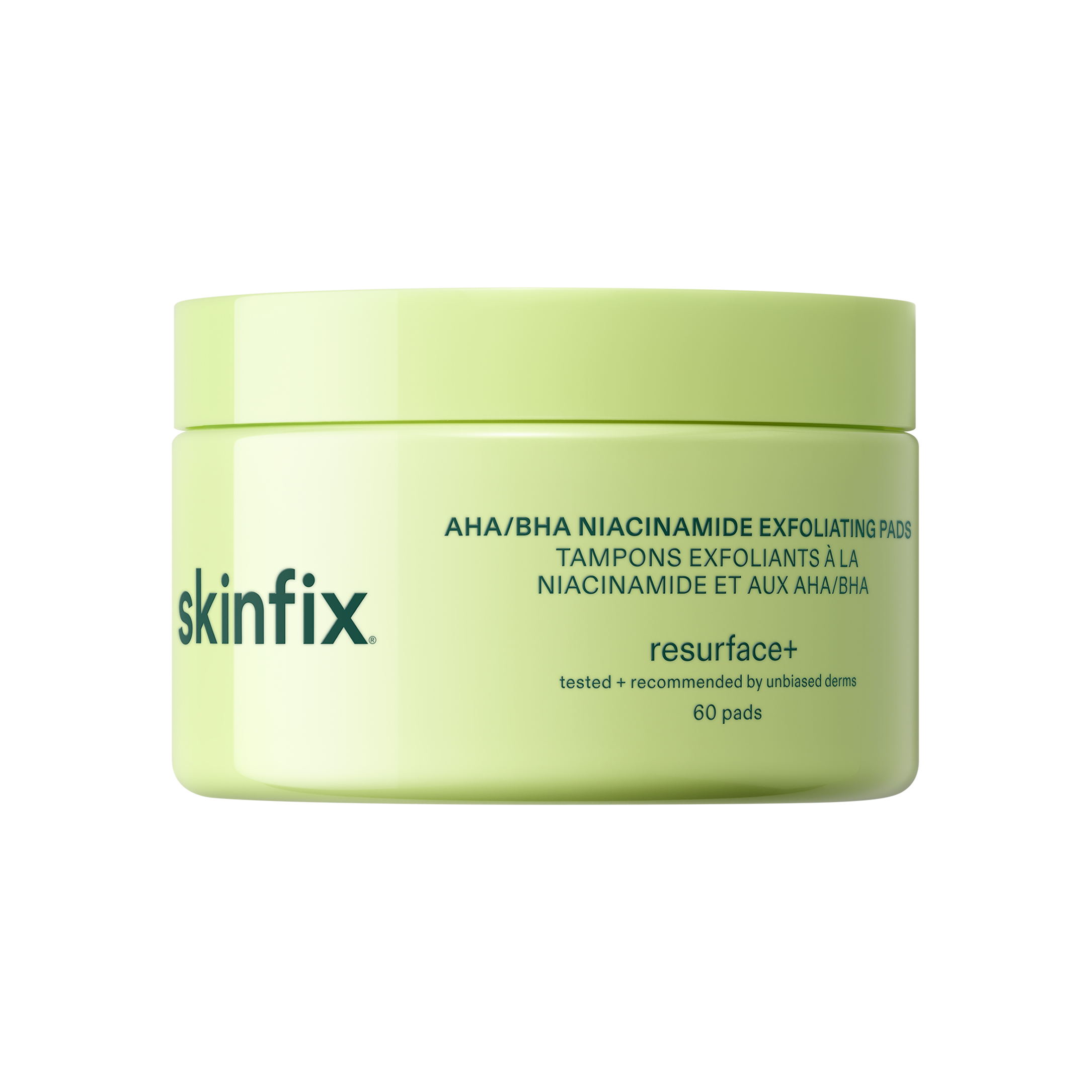 skinfix exfoliating pads hero product shot