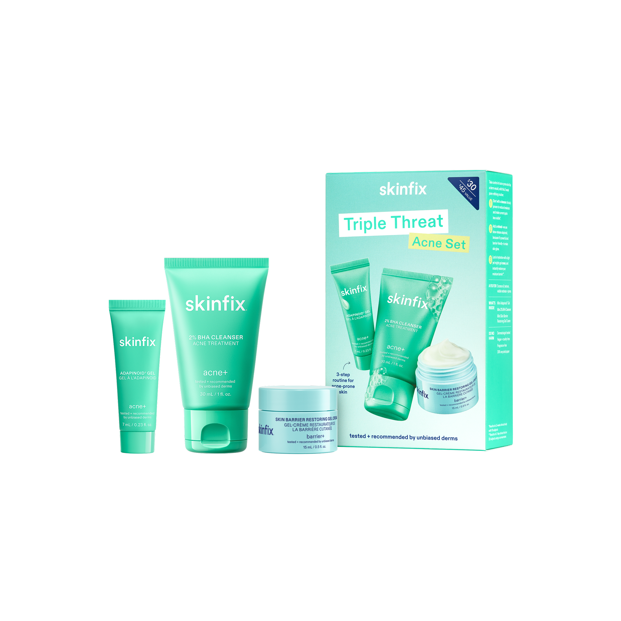Triple Threat Set | Skinfix – Skinfix USA