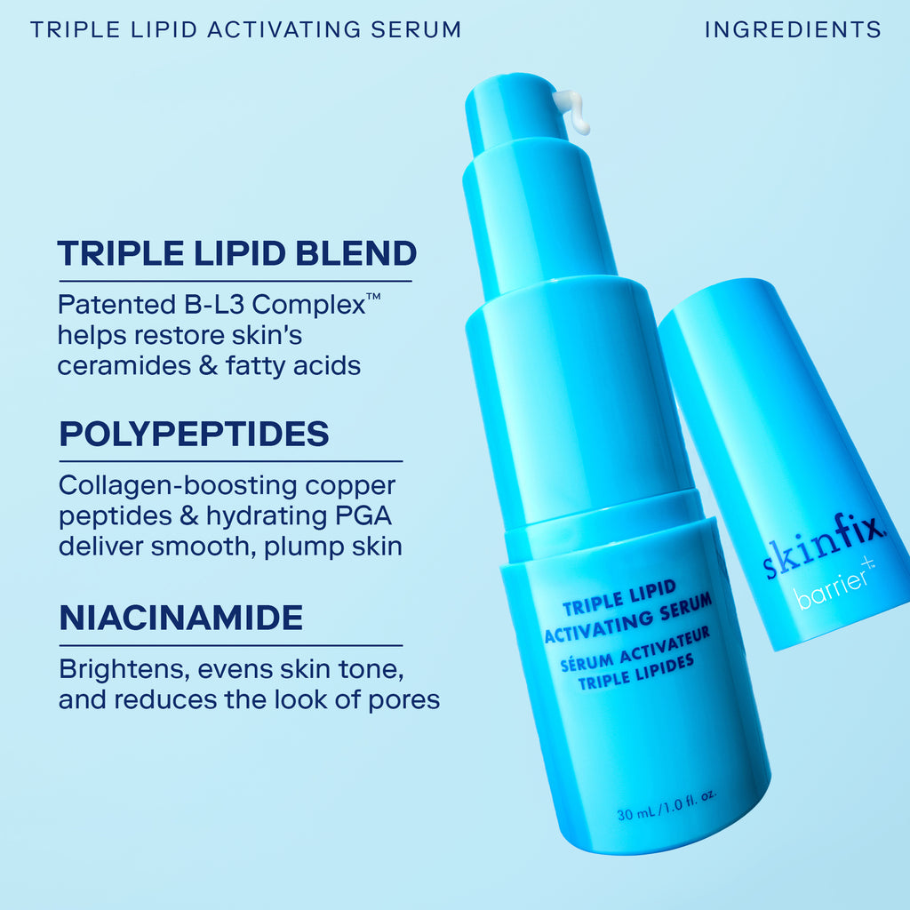 Skinfix Barrier Triple Lipid Activating Serum Refill Key Ingredients