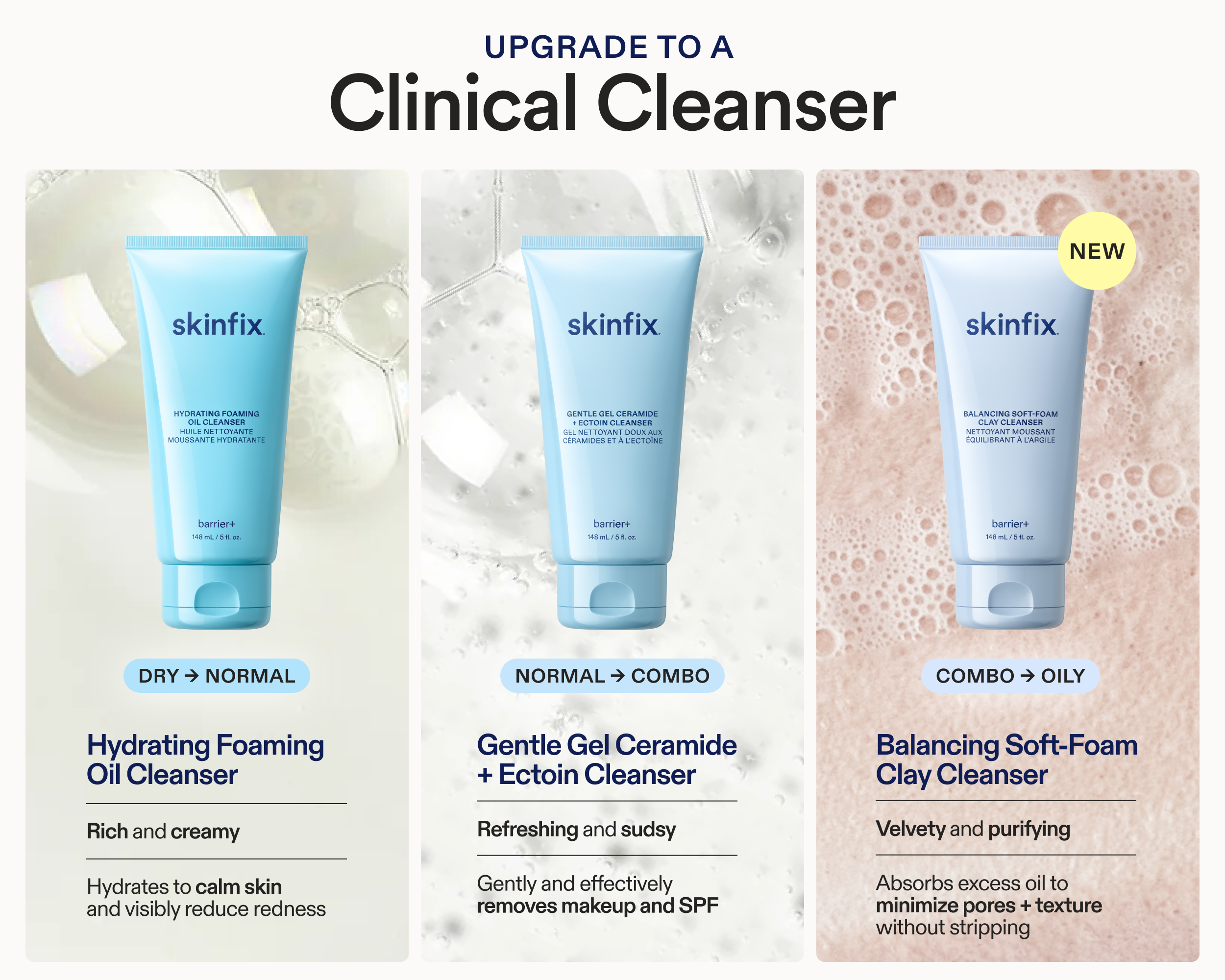 Gentle Gel Ceramide + Ectoin Cleanser | Skinfix – Skinfix USA