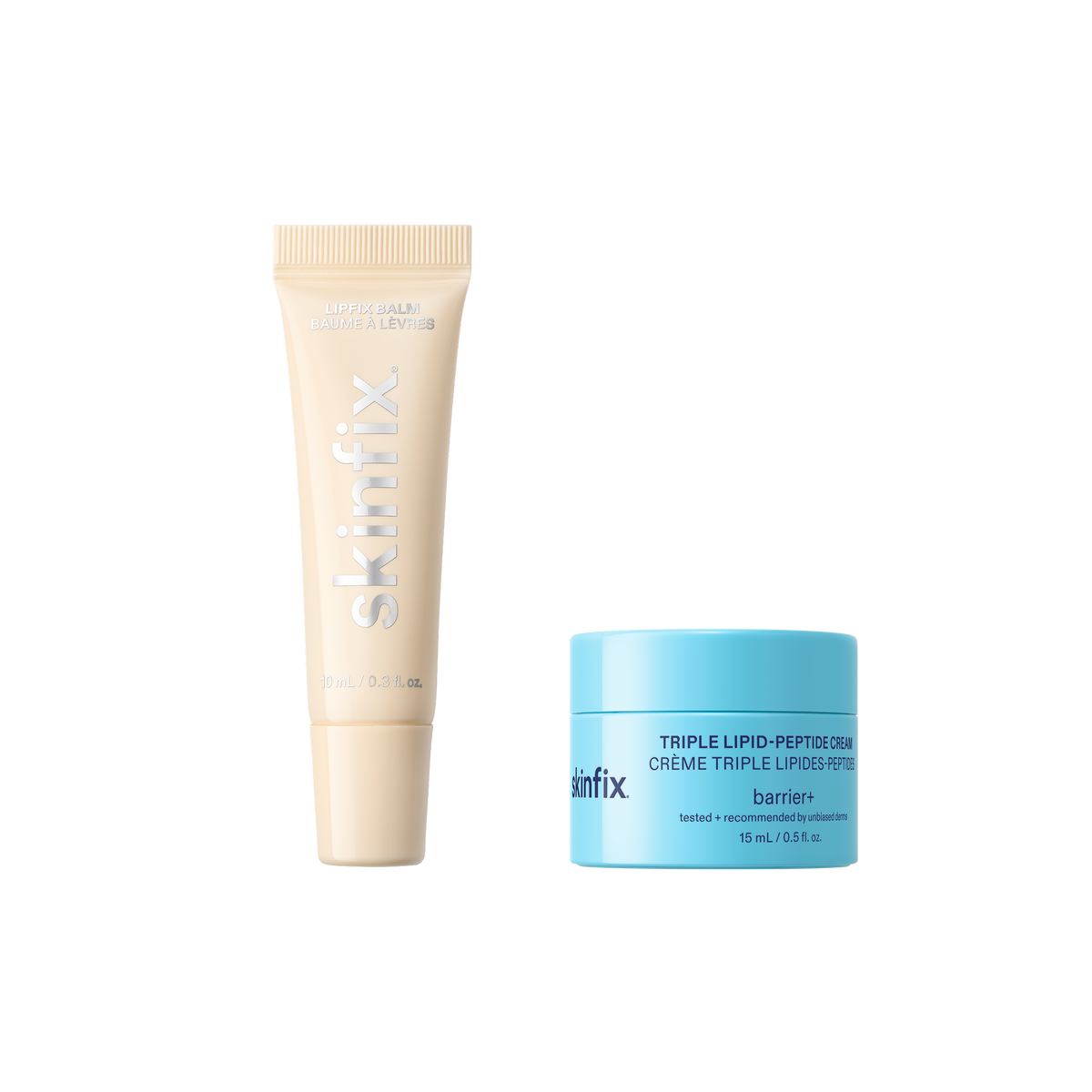 Skinfix LipFIx Balm and Triple Lipid-Peptide Cream Mini