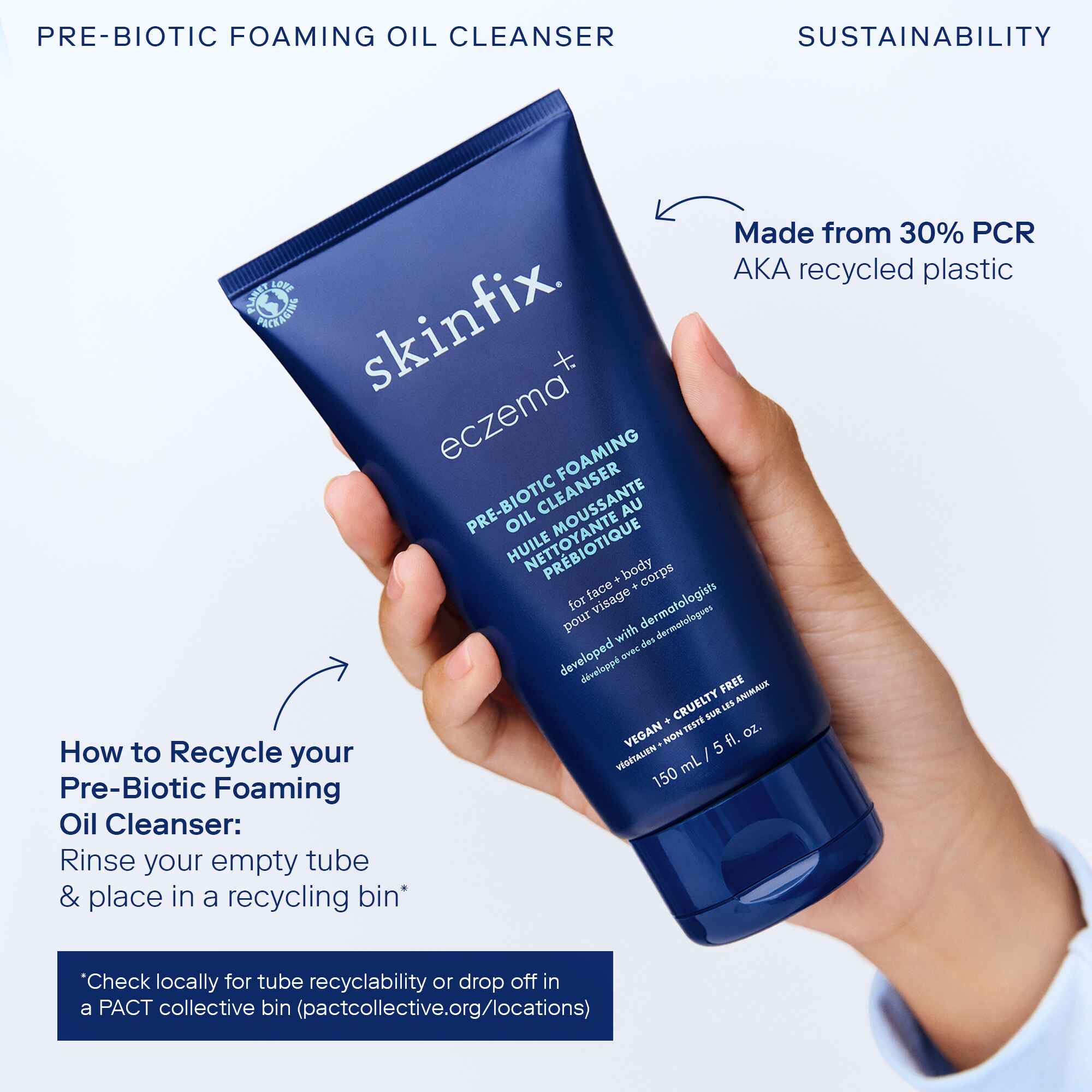 Skinfix Foaming Oil Body Wash for dry and eczema-prone skin – Skinfix USA