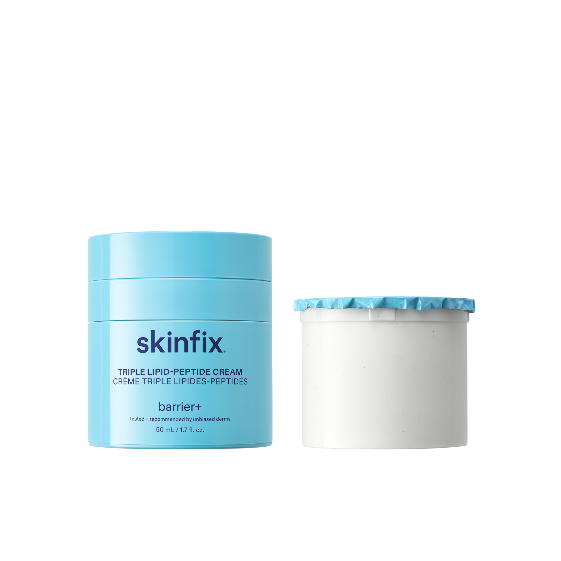 Triple Lipid-Peptide Cream Refillable Duo | Skinfix – Skinfix USA